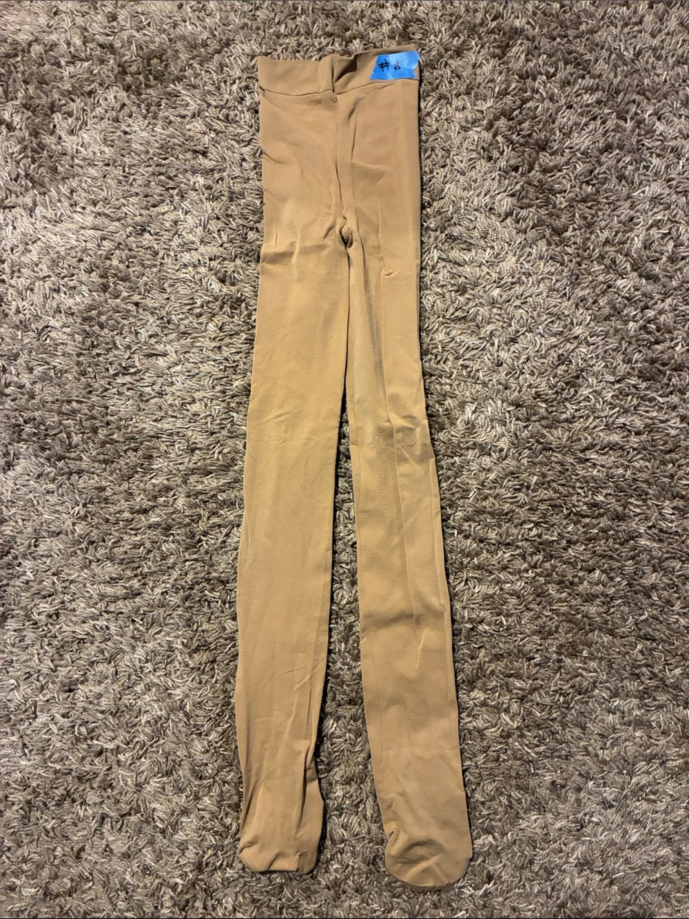 Semi-Opaque Carmel Dance Tights